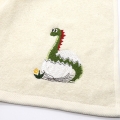 Handtuch Dinosaurier creme 30x30cm