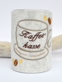 Bild 2 von Spardose Blechdose Kaffeekasse Kaffee  / (Variante Farbe) hellgrauer Filz